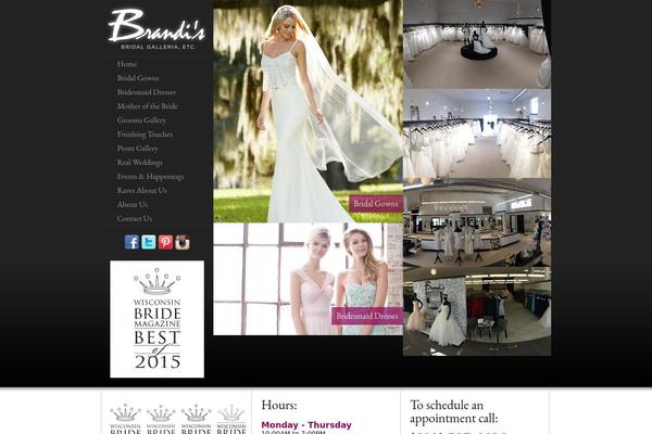 brandisbridal.com site used Brandis
