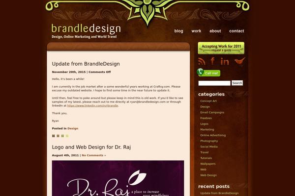 brandledesign.com site used Brandledesign