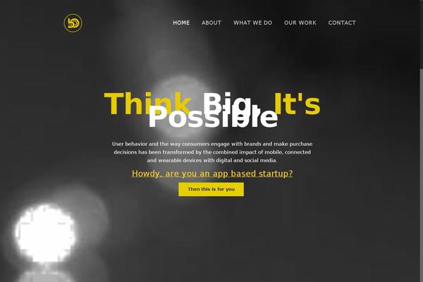 BeTheme Child theme site design template sample