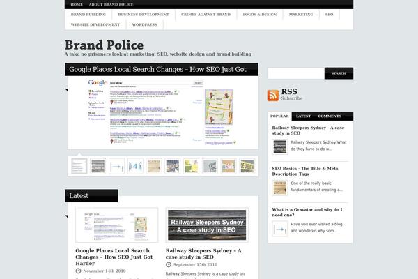 brandpolice.com.au site used Websource