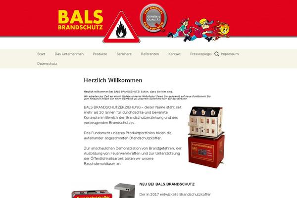 Twenty Thirteen theme site design template sample