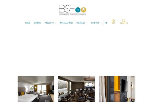 Bsf theme site design template sample