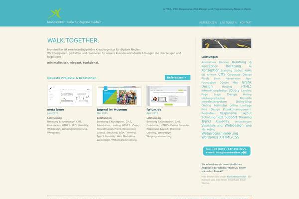brandwalker.com site used Brandwalker
