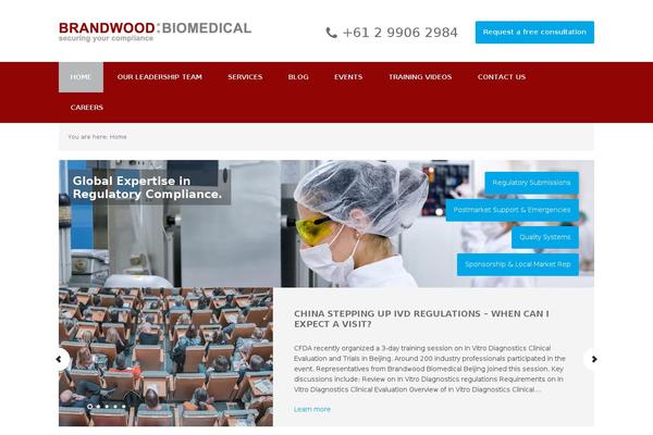 brandwoodbiomedical.com site used Brandwood-executive-pro