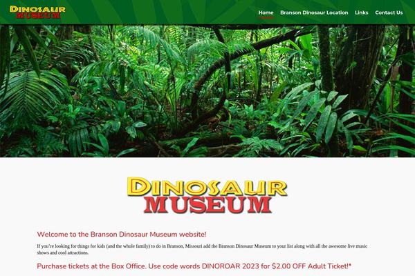 bransondinosaurmuseum.com site used Highend