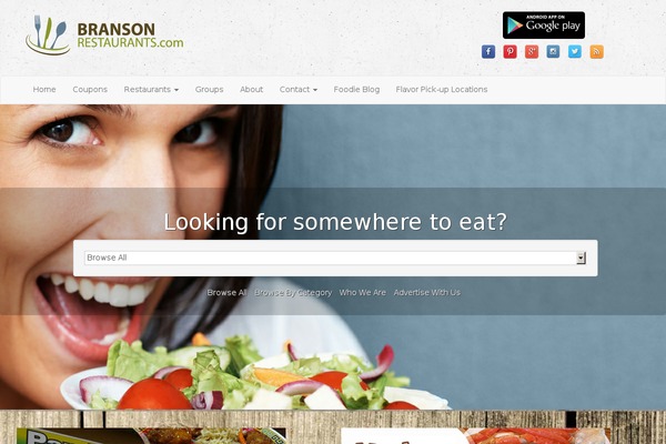 bransonrestaurants.com site used Branson-restaurants