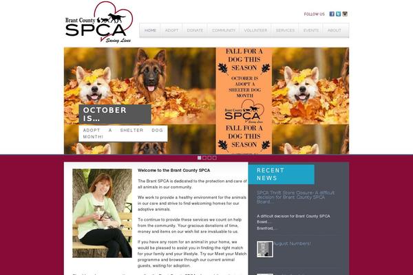 brantcountyspca.com site used Animal_care_theme
