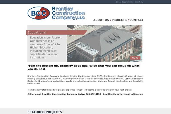 Bcc theme site design template sample
