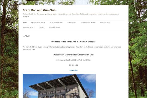 Twenty Eleven theme site design template sample