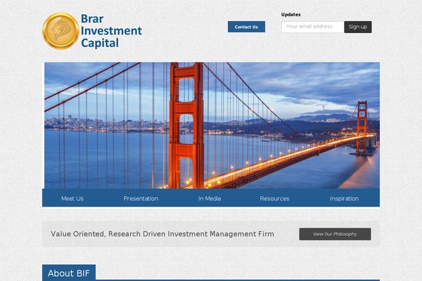brarifunds.com site used Pitch