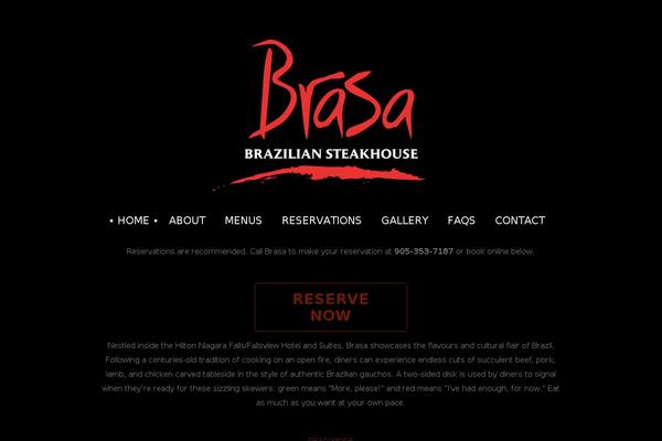 brasaniagara.com site used Theme53593