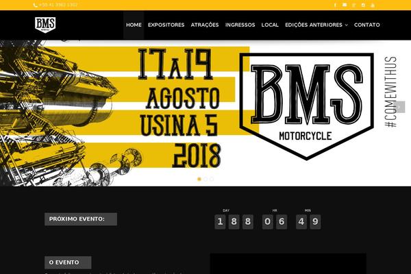 Bms theme site design template sample