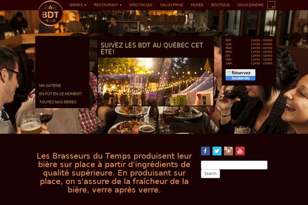 brasseursdutemps.com site used Brasseursdutemps