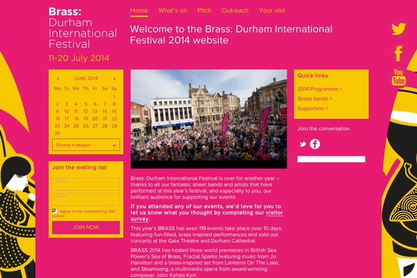 brassfestival.co.uk site used Durham-adventure-festival