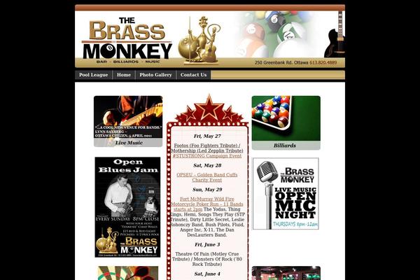 brassmonkeybilliards.com site used Brass