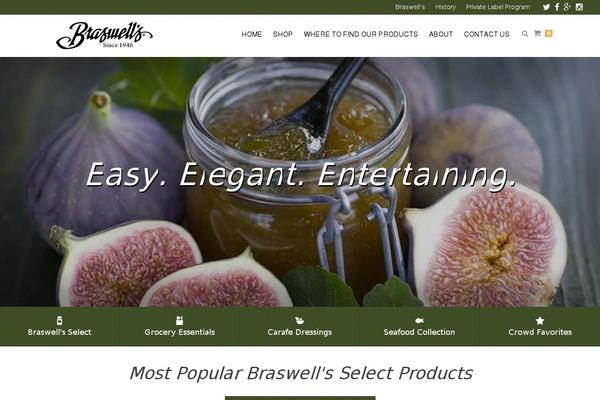 braswells.com site used Cream-theme