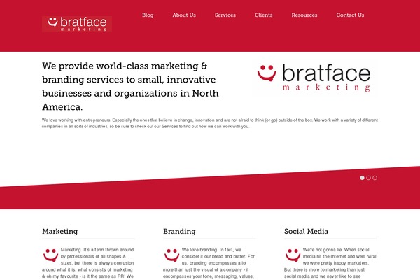 bratfacemarketing.com site used Inova