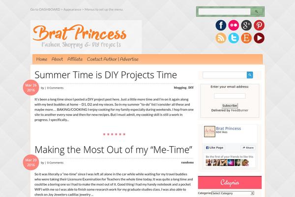 Twenty Twelve theme site design template sample