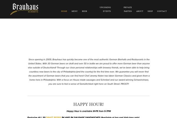 brauhausschmitz.com site used Breadandcake-pro