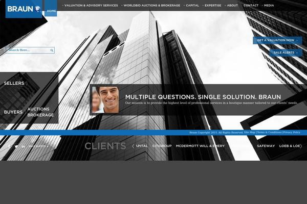 braunco.com site used Braun