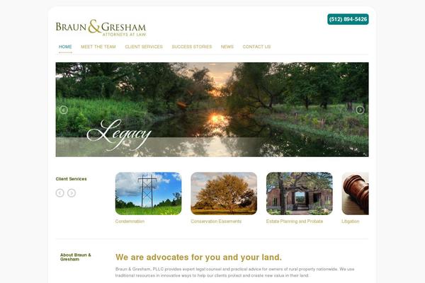 braungresham.com site used Braunandgresham