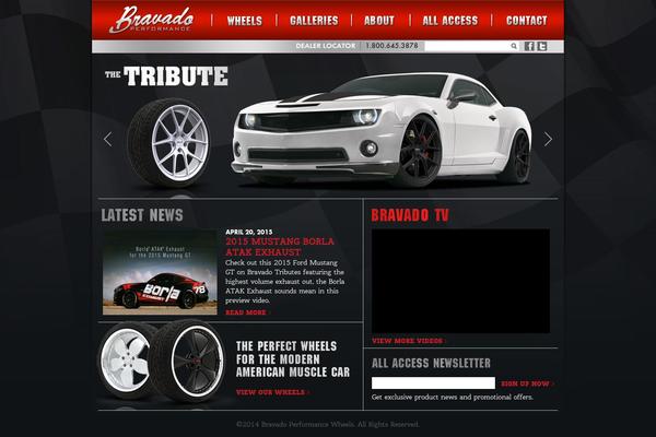 bravadowheels.com site used Bravado-wp