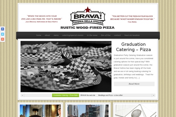 bravapizza.com site used Brava