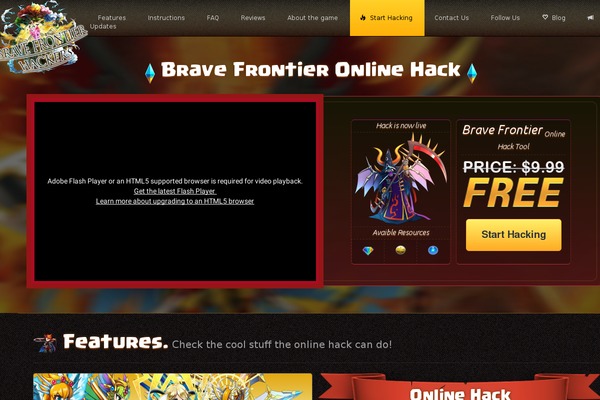 bravefrontierhackers.com site used Ppd