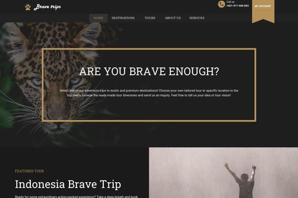 BookYourTravel theme site design template sample