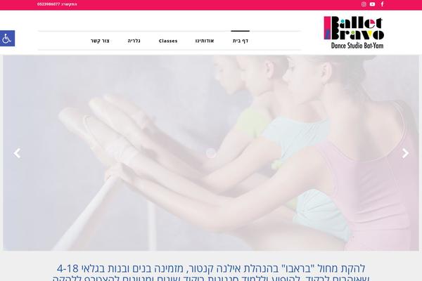 bravobalet.com site used Poza-child