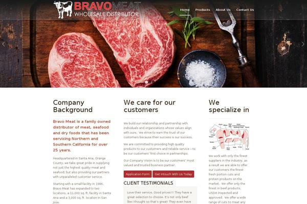 bravomeat.com site used Bravomeat