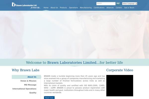brawnlabs.com site used Brawn