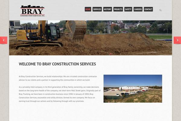 Salient theme site design template sample