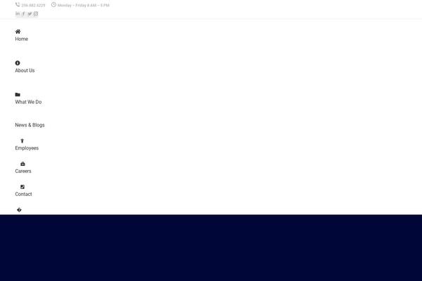 The7 theme site design template sample