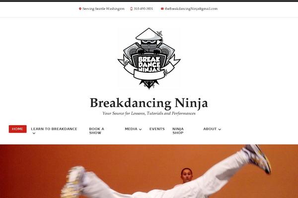 breakdancingninja.com site used Radcliffe-2-wpcom