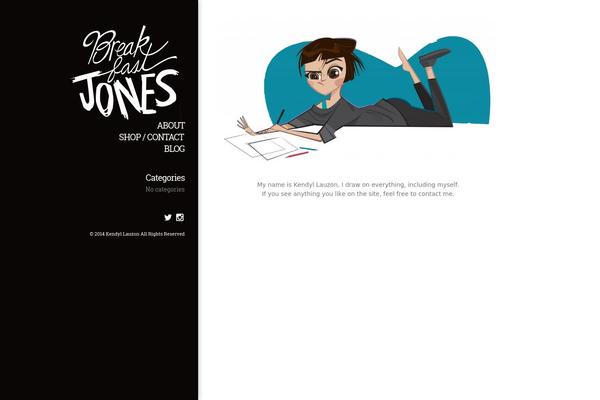 breakfastjones.com site used Vanz