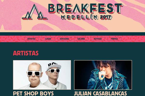 breakfest.co site used Breakfest