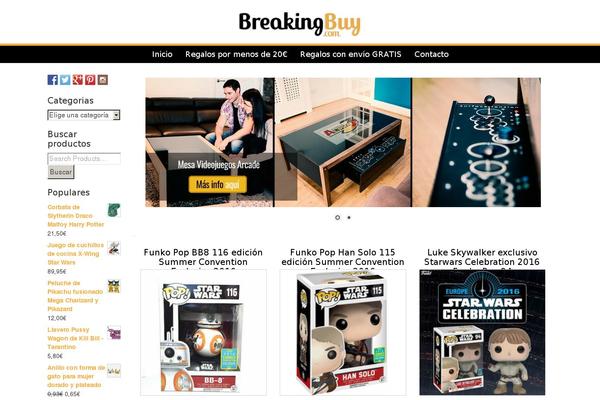 breakingbuy.com site used Viralshop