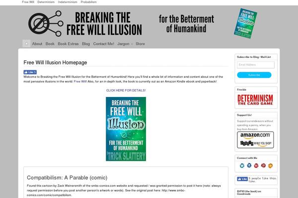 breakingthefreewillillusion.com site used Suffusion-child-theme