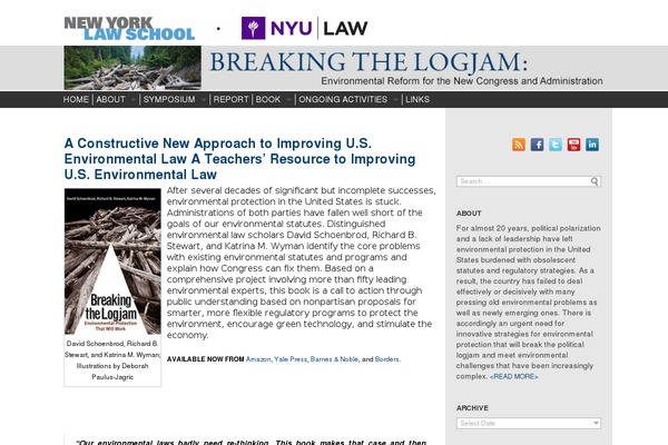 breakingthelogjam.org site used Nyls-breaking-the-logjam