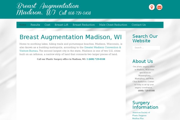 breastaugmentationmadison.com site used Radiant