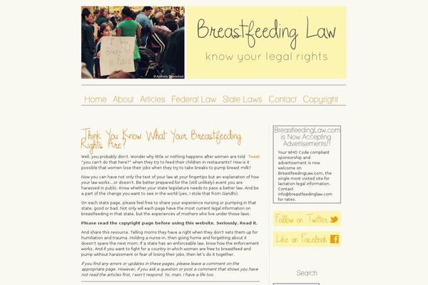 breastfeedinglaw.com site used Bflaw