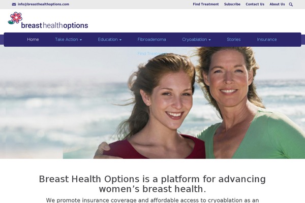breasthealthoptions.com site used Bho