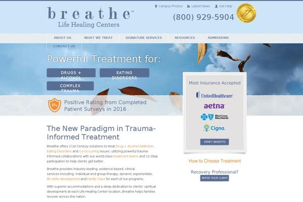 breathelhc.org site used Breatheresponsive