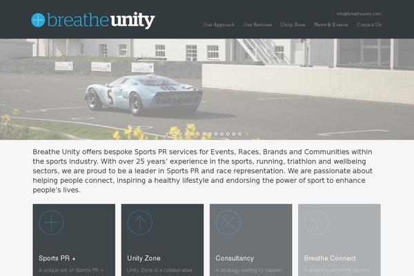breatheunity.com site used Breathe-unity