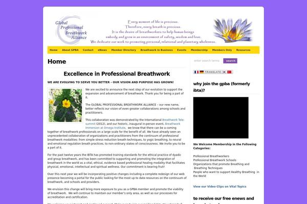 breathworkalliance.com site used Wp-davinci-prem