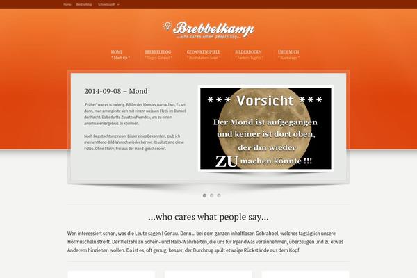 Karma theme site design template sample
