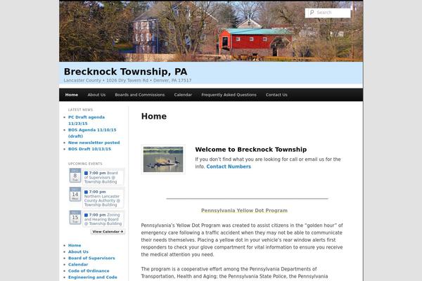 brecknocktownship.us site used Brecknock2011