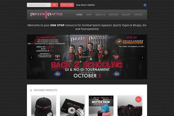 bred4battle.com site used Zeux-e-commerce