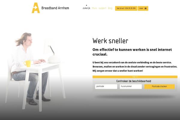 breedbandarnhem.nl site used Breedbandarnhem